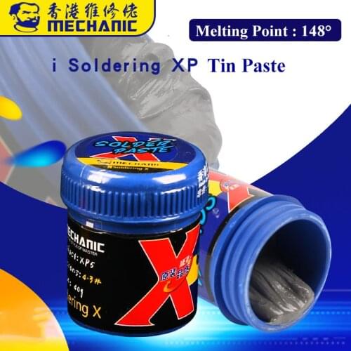 MECHANIC Soldering Tin Paste Lead-Free Low Temp 148 Degree Solder Tin Flux For iPhone X XR XS XS MAX PCB Repair Tool