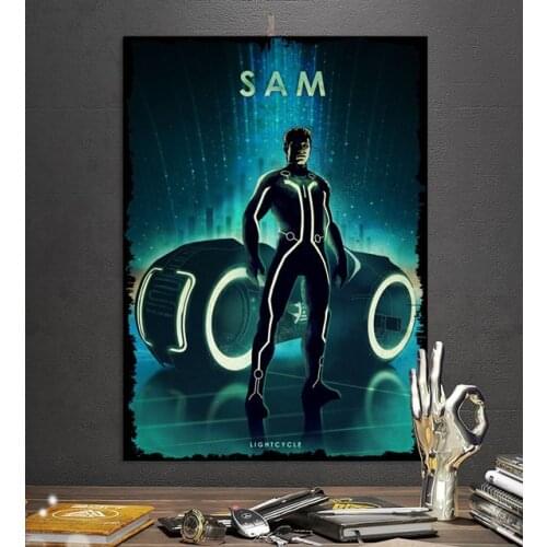 2021 New Sam Motocycle Themed Gift Custom Design 8mm Decorative Wooden Table Set-Home Decoration Wall Accessories Free Shipping