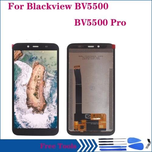 Original display For Blackview BV5500 BV5500 PRO LCD Display Touch Screen Digitizer Assembly For BV 5500 display Repair Parts