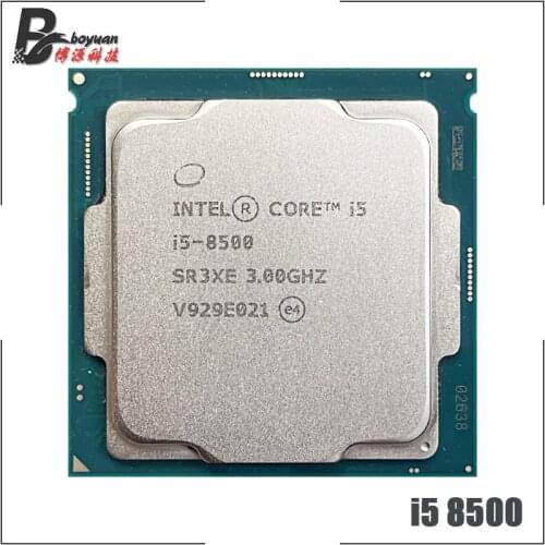 Intel Core i5-8500 i5 8500 3.0 GHz Six-Core Six-Thread CPU Processor 9M 65W LGA 1151