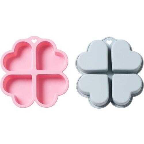 Heart Silicone Cake Mold Baking Mould Chocolate Decoration Silicone Soap Molds Cake Decoration Accessories Cooking Tools
