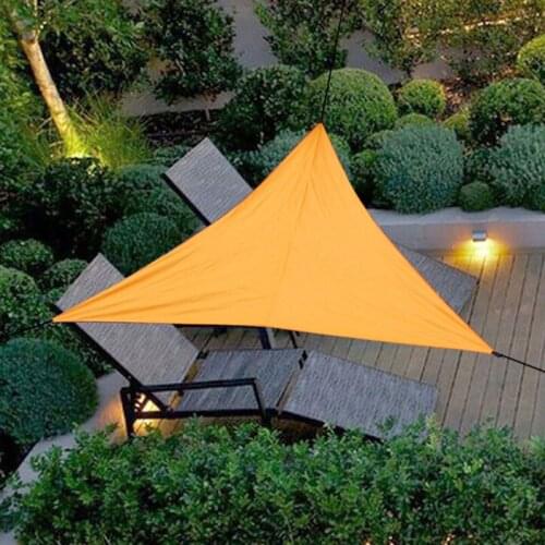 Sunshade Tarpaulin Triangle Sunscreen Rain Recommended Awning