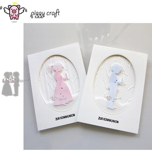 Piggy Craft metal cutting dies cut die mold 2019 New Candle boy girl Scrapbook paper craft album card punch knife art cutter die