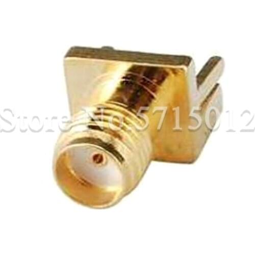 5PCS SMA-KE Big Side Foot 0.8mm Spacing Famale Head Famale Needle SMA RF Coaxial Connector Soldering PCB Board