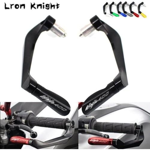 For KAWASAKI NINJA400 NINJA 400 Z400 Z 400 2018 2019 Motorcycle CNC Handlebar Grips Guard Brake Clutch Levers Guard Protector