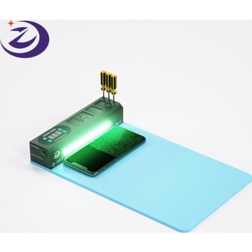 Heating Pad Build-in Lamp LCD Screen Separator for iPhone iPad Mobile Phone Tablet Separator Phone Disassemble Repair Tools Kit