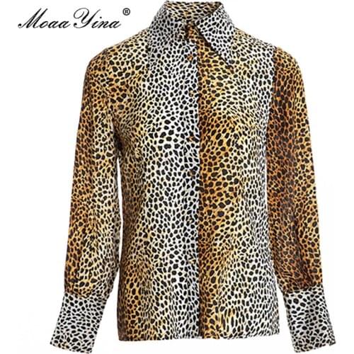 MoaaYina Women's Printed Shirts