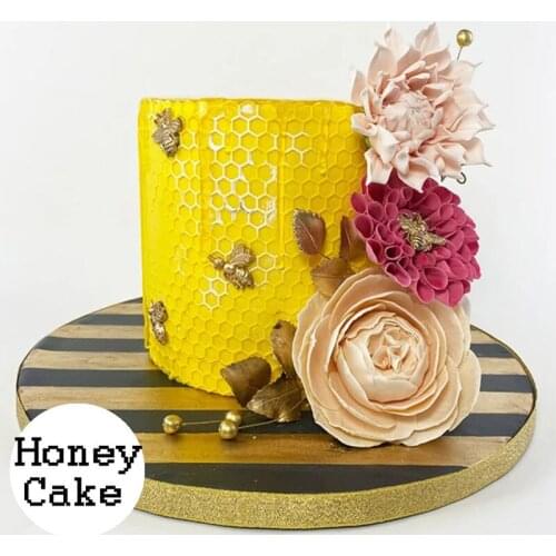 Cartoon cute Duolian bee hive DIY chocolate clay decoration cake baking tool