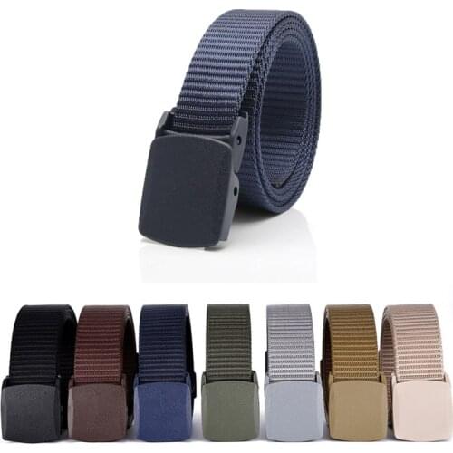 Men Women Outdoor Canvas Belt Hiking Camping Safety Waist Support Hunting Sports Wearable Breathable Military Tactical Army Belt