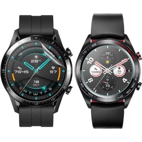 Soft TPU (Not Glass) Protective Film For Huawei Honor Watch GT/Magic 2 Screen Protector Cover GT2 Magic2 Smartwatch Protection