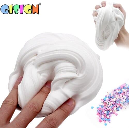 Charms for Slime Addition Fluffy Soft Clay Supplies Decoration Lizun Clear Sprinkles Slime Toys DIY Slices Putty Box Set
