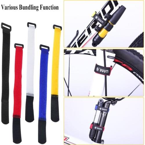 5pcs/Set Nylon Bicycle Handlebar Strap Road Bike Handlebar Fixed Tape Bicycle Tie Rope Pump Bottle Fastening Bands