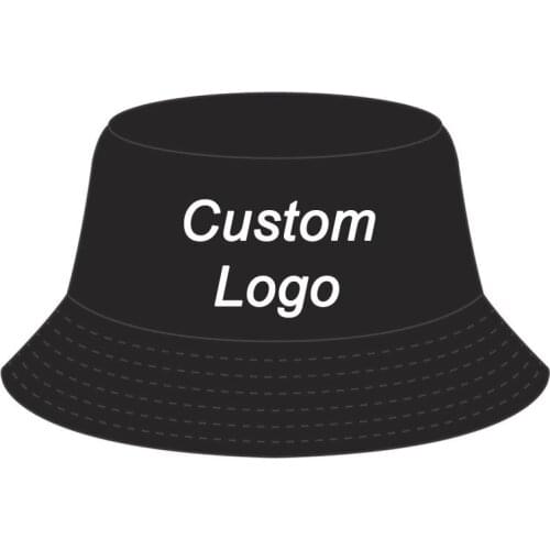 Customize logo fishing cap full closer fisher fisherman farmer outdoor sun hat 100% cotton OEM design fashion custom bucket hat