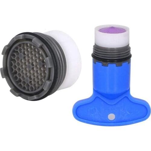 Faucet Aerator Wrench Spout Fittings Built-In Bubbler Filter Removal Wrench Faucet Key Tap Repairing Gadget