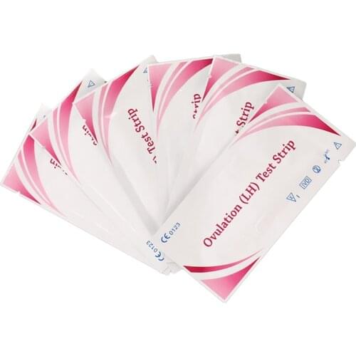 50Pcs LH Tests LH Ovulation Test Strips First Response Ovulation Urine Test Strips Over 99% Accuracy Test New