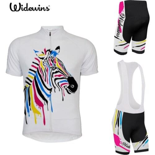 Widewins Brand Cycling Jersey Horse Pro Team Bike Jersey Shirt mtb Bicycle Cycling Clothing Roupa Ropa Maillot Ciclismo 5104