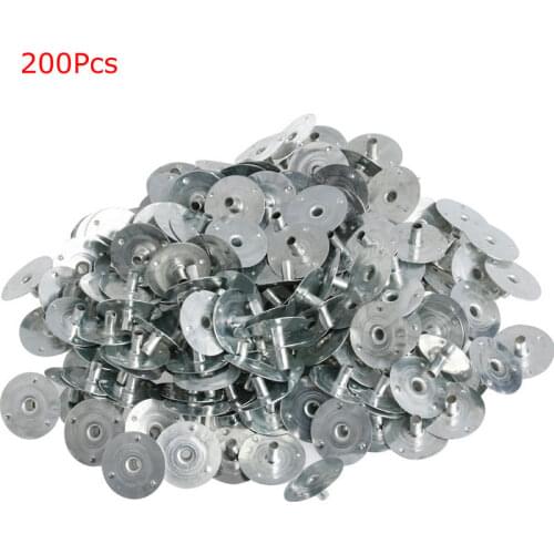 100/200Pcs Candle Wick Metal Sustainer Wick Tabs Silver For Candle Making Gift QX2E