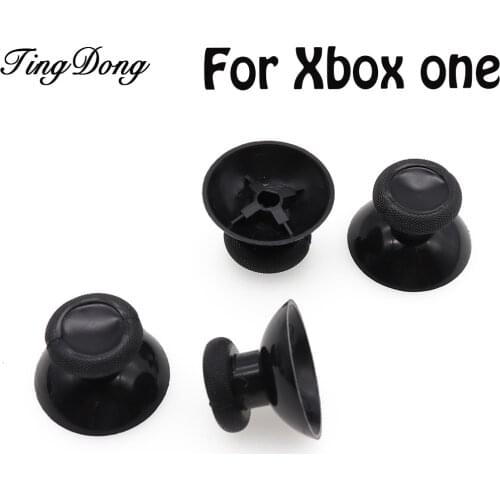 2 Pair= 4PCS Analog Joystick 3D Thumb Stick Grips Caps Replacement Repair Gaming Accessories for XBOX ONE Gamepad Controller