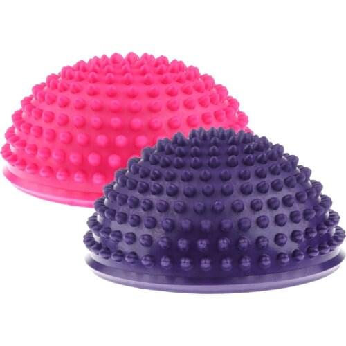 2PCS Hedgehog Styled Balance Pod Half Ball Physical Fitness Exercise Trainner for Kids & Adults 02