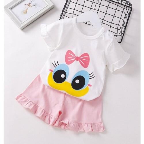2020 Summer Baby Girl Clothes Kids Princess Clothing Set Children Clothes Suit Infant Girls Outfit Toddler Child Pajama Sets