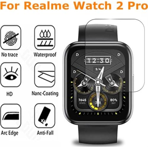 5Pcs Soft Protective Film For Realme Watch 2 Pro Smart Watchband Screen Protector for realme watch 2 watch 2pro Film Not Glass