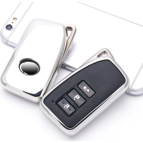 Soft TPU Car Styling Key Cover Case For Lexus NX GS RX IS ES GX LX RC 200 250 350 LS 450H 300H keychain keyring Auto Accessorise