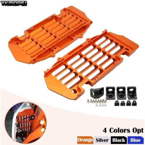 CNC Radiator Grille Grill Protective Guard Cover For KTM 250 350 450 2016 EXC EXC-F SX SXF XC XCF FC FX XCW XCFW TPI Six Days