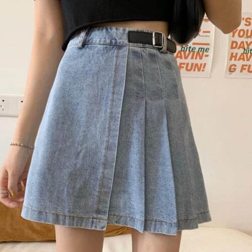 DISWEET Women's Leather Skirts