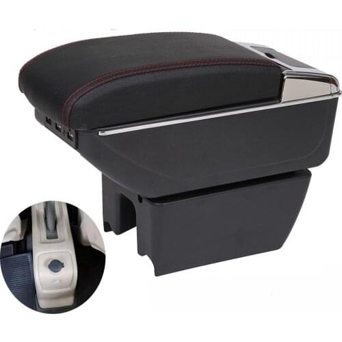 For Suzuki Ertiga armrest box armrest universal car center console modification accessories double raised with USB