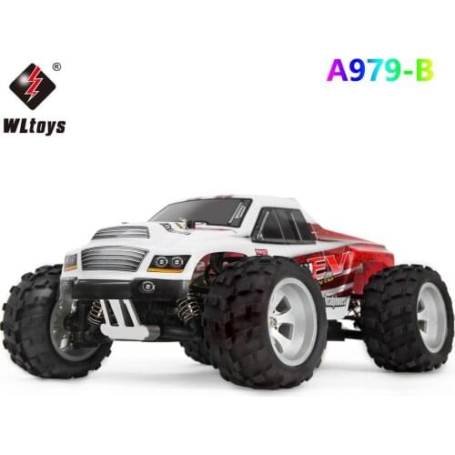 WLtoys A979-B 1/18 Racing Car 2.4GHz 4WD RC Car 70KM/h High Speed High Quality Big Foot Truck RC Crawler Electric RTR Gift Toys
