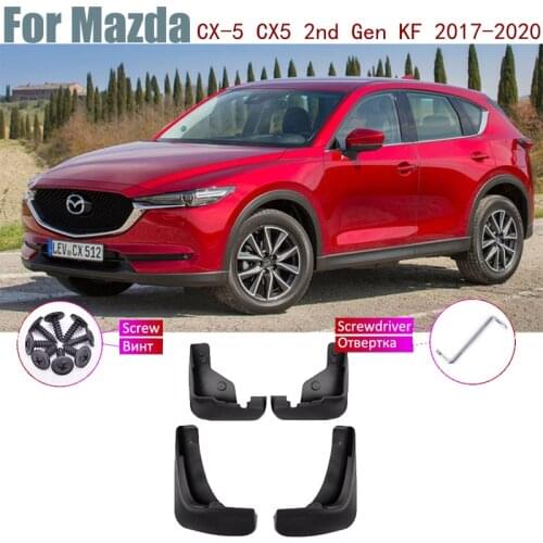 Fender Mud Flaps Guard Splash Flap Car Fenders Accessories Mudguards For Mazda CX-5 CX5 2nd Gen KF 2020 2019 2018 2017