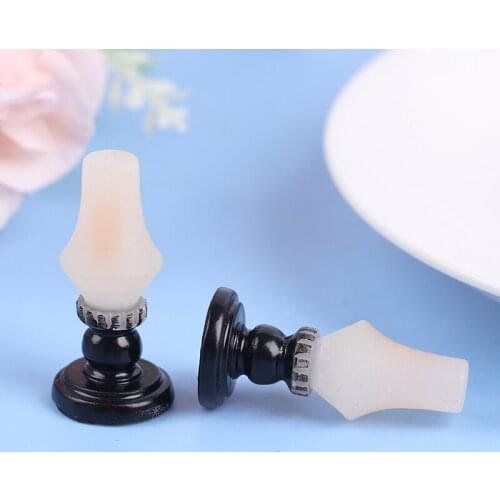 1:12 Scale Dollhouse Miniature Candlesticks Doll House Accessories Furniture Toy Mini Candelabra
