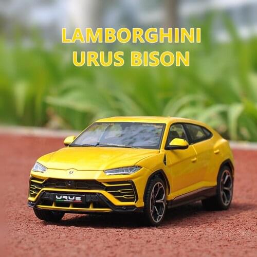 Maisto 1:24 Lamborghini Simulation alloy super toy car model For with Steering wheel control front wheel steering toy car