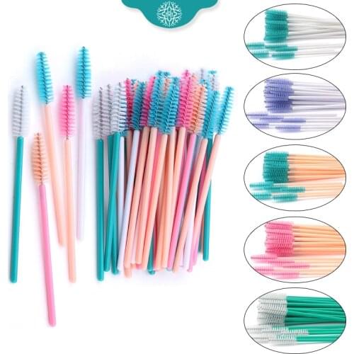 New Professional Eyebrow Brush Mascara Stick Wand Applicator Eye Lashes Extension Tool Cosmetic Brushes Set Beauty Makeup Tools