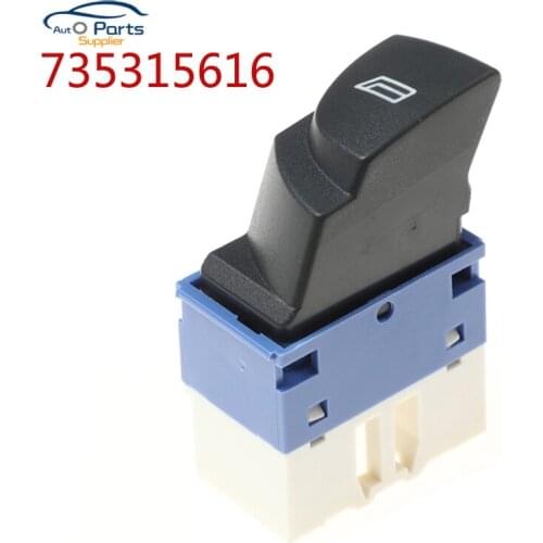 New 735315616 6-pins Power Window Switch Button For FIAT Ducato 2 PEUGEOT Boxer 2 CITROEN Jumper 2