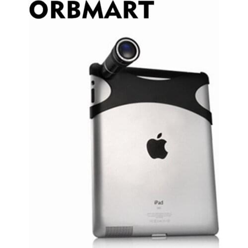 ORBMART 10X Optical Zoom Telescope Camera Lens With Case For iPad 2 3 The New Ipad (Black)