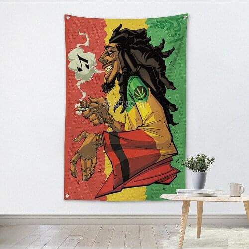 Famous Singer Posters Rock Music Stickers Hip Hop Reggae Flag & Banner HD Canvas Printing Art Tapestry Mural Wall Decoration A5