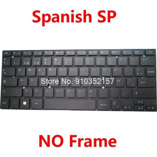 Laptop Replacement Keyboard For COIN LUMI 140G 142G 14' Spanish SP NO Frame