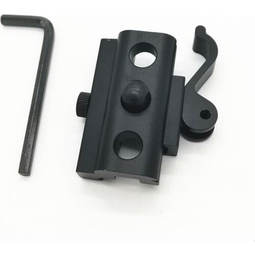 Tactical Quick release QD Sling Swivel Stud Adapter Weaver / Picatinny Rail Harris Style Rifle Bipod Mount Military Rifle Tool
