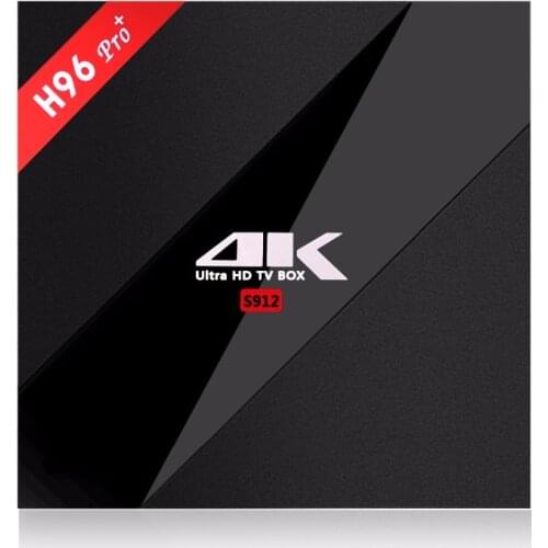 VHXSIN 20PCS/LOT H96 Pro Plus Amlogic S912 Octa Core Android 7.1 TV Box 3GB 32GB 4K HD