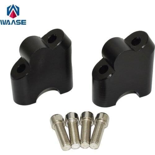 Waase For Suzuki Suzuki V-Strom 1000 DL1000 2014 2015 2016 2017 2018 2019 2020 7/8" 22mm Handlebar Riser Up Backward Bracket Kit