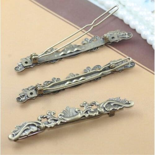 Woman Metal Hair Clips Metal Hairpins Pin Vintage Clip Barrette Summer Accessories for hair Headwear