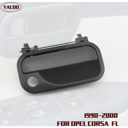 1 PCS FRONT LEFT EXTERIOR DOOR HANDLE FOR OPEL CORSA OEM:90546387FL