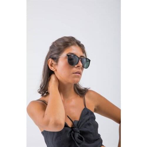 2021 New Season Womens Eilidh Dark Green Sunglasses Vintage Luxury Brand Shades For Woman Sunglass Ladies Retro Sunglases UV400