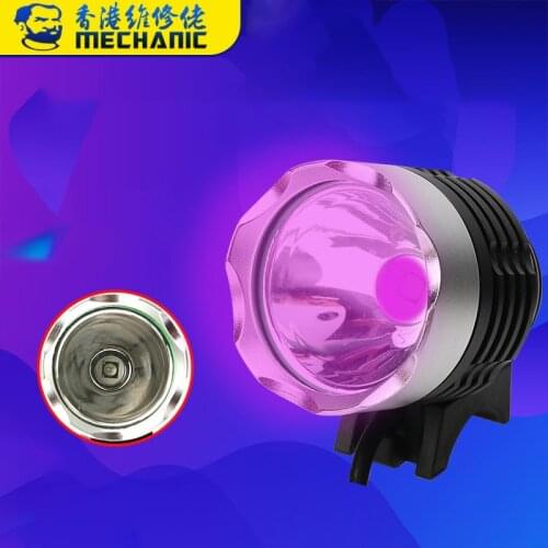 3 gears Green glue led uv curing lamp MECHANIC GH02 Double core for phone repair UV flashlight mobile lamp