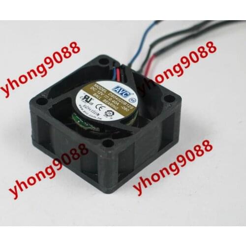 AVC DS04020B12S -080 DC 12V 0.40A 40x40x20mm Server Cooling Fan