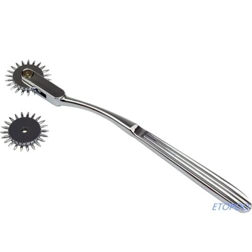 Bdsm Bondage Medical Diagnostic Reflex Hammer Pin Wheel Cosplay Gear Roller Rolling Wartenberg Wheel Pinwheel Fetish
