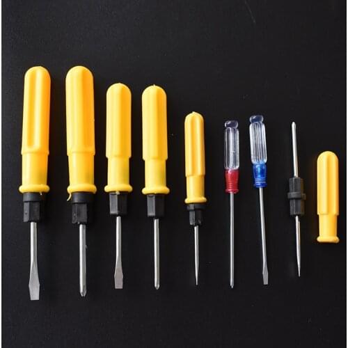 Household Screwdriver 3MM multi-function Small Screwdriver Transparent Repair Phone Computer Small Cross A Word