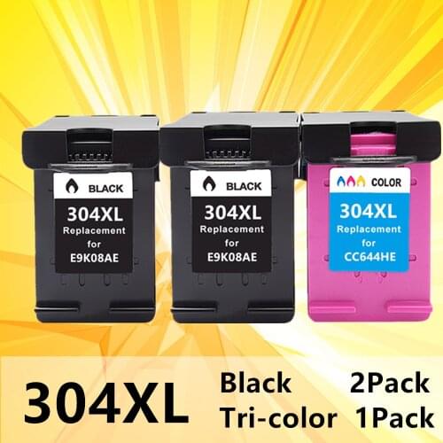 304 304XL HP304 Ink Cartridge New Version for HP Deskjet Envy 2620 2630 2632 5030 5020 5032 3720 3730 5010 Printer