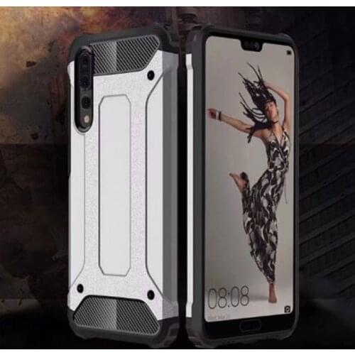 Wholesale PC+TPU Hybird Protective Cases For Huawei P20 Plus within Heat Radiation Nets Precise Holes Outdoor Shockproof Cases